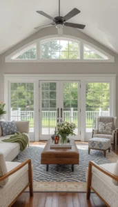 Seamless Sunroom Addition Layout