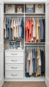 Separate Clothing by Size