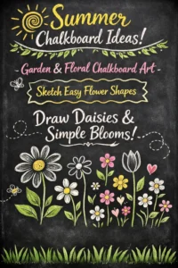 Sketch Easy Flower Shapes