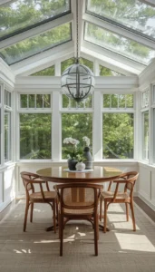 Small Sunroom Dining Room Ideas