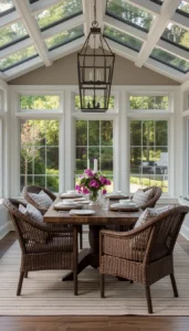 Small Sunroom Dining Room Ideas