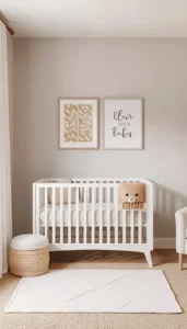 Soft Color Nursery Room Design