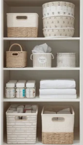 Store Wipes and Creams in Containers