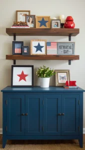 Style Shelves with Small Decor Pieces