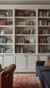 Style Shelves with a Mix of Books and Decor
