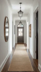 Use Mirrors to Make the Hallway Look Bigger