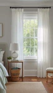 Use Sheer Window Treatments