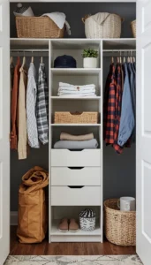 Use Tall Storage Units for Extra Space