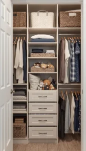 Use Vertical Storage to Expand Closet Capacity
