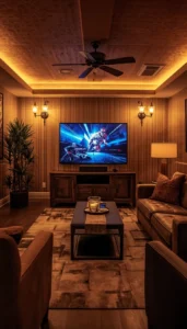 Use Warm Ambient Lighting