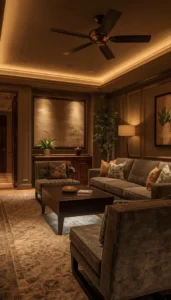 Use Warm Ambient Lighting