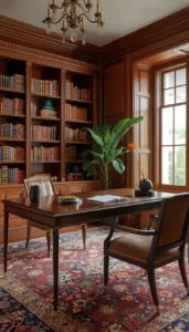 Use Wooden or Rich Finish Furniture