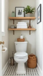 Use baskets to organize essentials