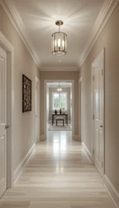 Use ceiling lights or small chandeliers