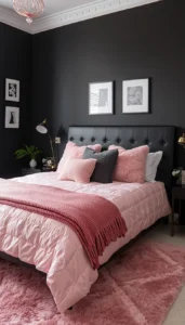 Use fluffy pillows and soft blankets