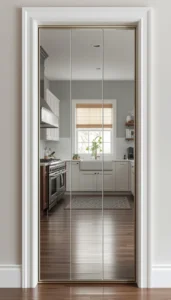 Use full length mirror panels