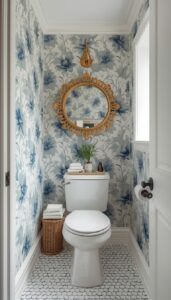 Use moisture resistant wallpaper materials