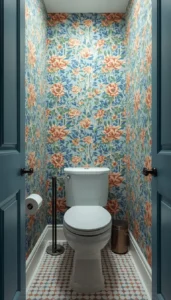 Use moisture resistant wallpaper