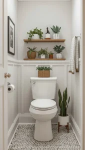 Use simple pots and containers