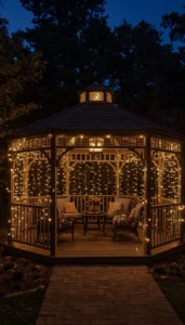Use solar lights for easy installation