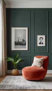 Use unique chairs or benches