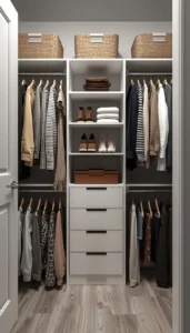Use vertical storage space