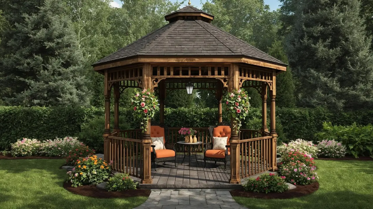 gazebo ideas backyard