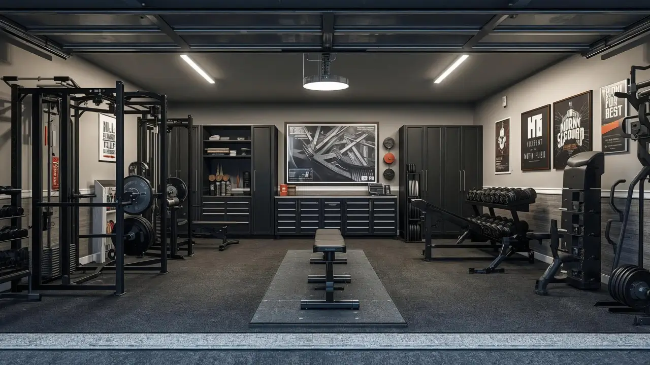 home gym garage