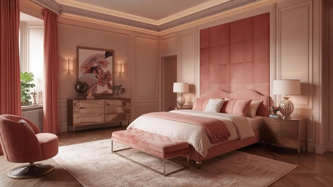pink bedroom ideas for adults