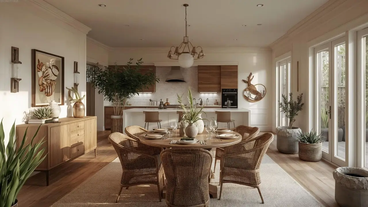 sunroom dining room off kitchen