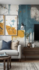 Accent Walls with Paint or Wallpaper