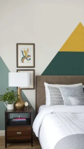 Accent Walls with Paint or Wallpaper for Visual Interest