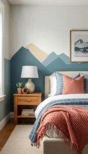 Accent Walls with Paint or Wallpaper