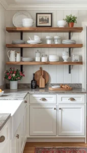 Add Open Shelving for Display