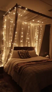 Add String Lights for a Soft Glow