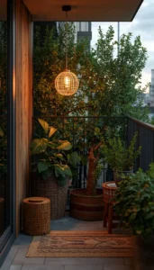 Add Tall Plants for Natural Privacy