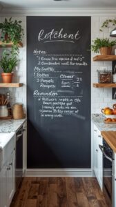 Add a Chalkboard Wall Section