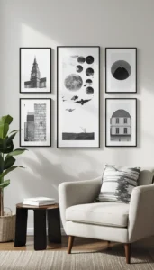 Align Frames with Equal Spacing
