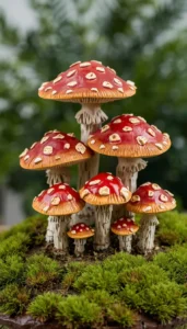 Arrange Decorative Mushroom Sets