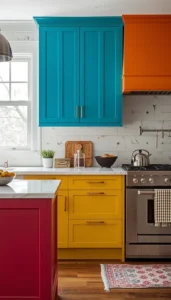 Bright Cabinet Colors That Make a Statement