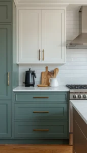 Choose Contrasting Handles and Knobs