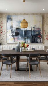 Choose Oversized Art for Strong Impact