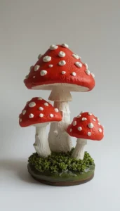 Clay Mushroom Crafts for Handmade Charm