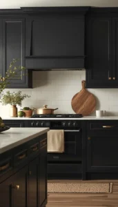 Combine Dark Colors with Soft Neutrals