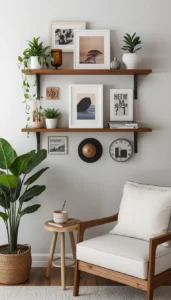 Combine Photos with Decorative Items