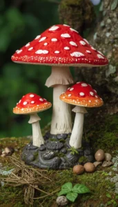 Creative Materials for Unique Mushroom Designs