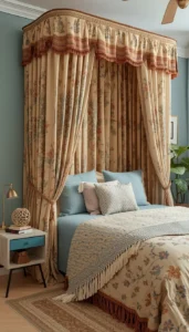 Decorative Details That Enhance Curtain Beds