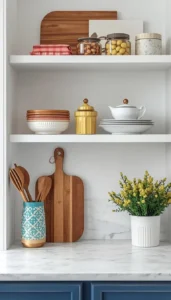 Display Decorative Items on Shelves