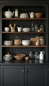 Display Rustic Kitchenware