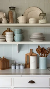 Display Vintage Style Kitchenware